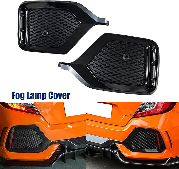 Complete Type R Style Conversion Kit for Honda Civic 2016-2021 in ABS plastic (Non-Painted), including front bumper, rear bumper, and side skirts.