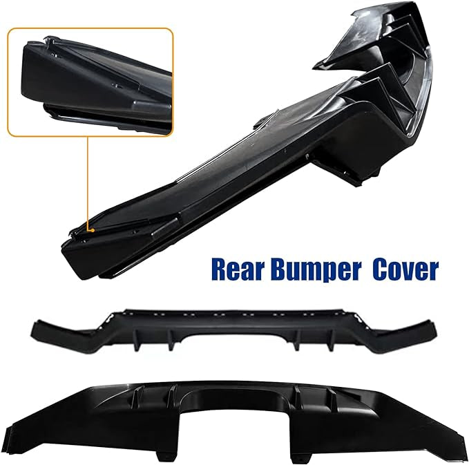 Complete Type R Style Conversion Kit for Honda Civic 2016-2021 in ABS plastic (Non-Painted), including front bumper, rear bumper, and side skirts.
