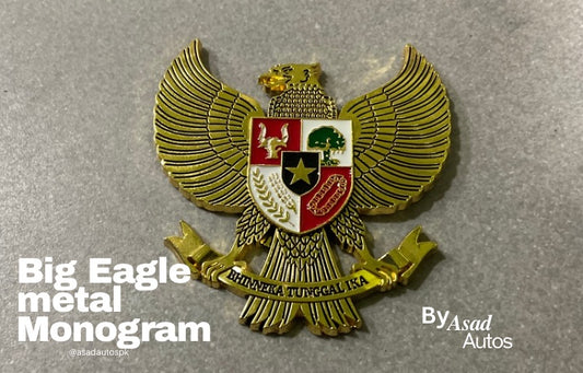 Big Eagle Car Monogram Emblem