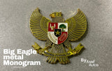 Big Eagle Car Monogram Emblem