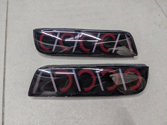 Crescent Style Back Lava Lights for Suzuki Alto 2014-2025, featuring modern design and enhanced visibility for a sleek rear upgrade.