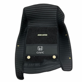 Custom-Fit Premium 11D Floor Mats for Honda Civic 2016-2021 – High-quality and durable car floor mats for all-weather protection