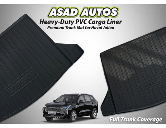 Custom-Fit Trunk Mat for Haval Jolion, durable and waterproof cargo protection with anti-slip surface for enhanced functionality.