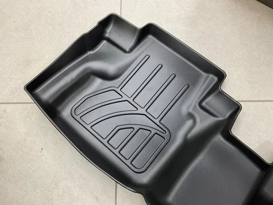 Custom-fit TPE floor mats for Honda City (2022-2026) with all-weather protection and eco-friendly material.