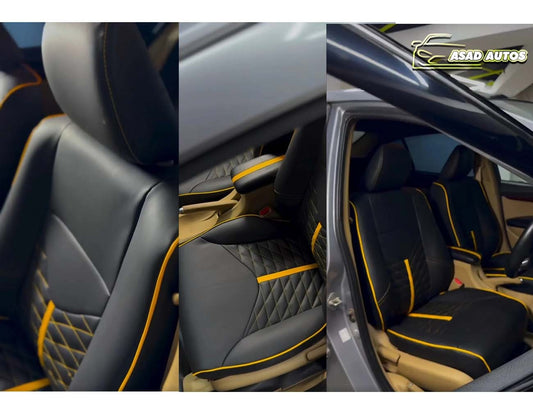 Custom-fit bespoke seat covers for Suzuki Alto (2014-2025), offering premium protection, durability, and a stylish upgrade for your car's interior