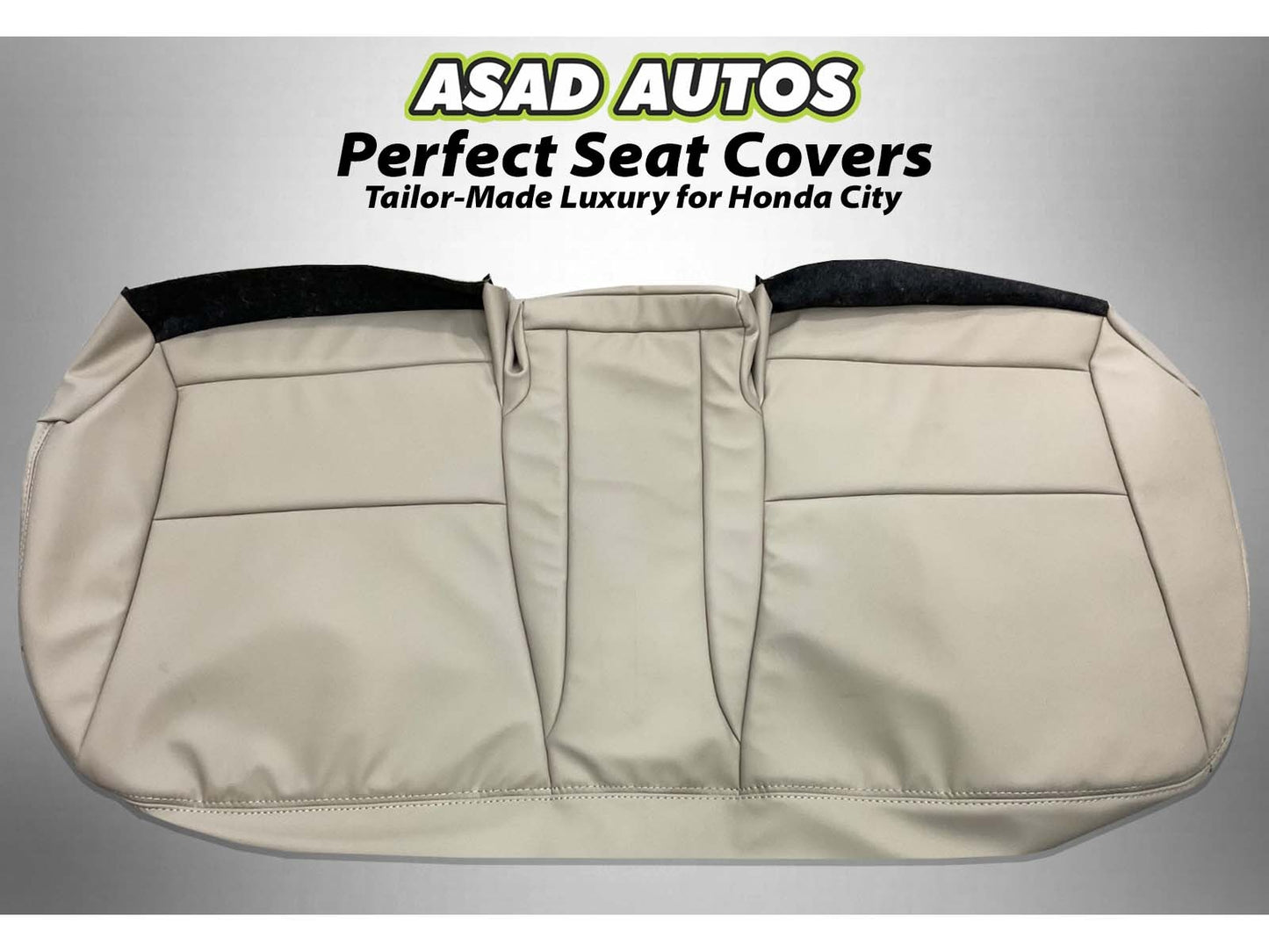 Custom-fit seat covers for Honda City 2022-2024, offering premium style, durability, and comfort for your car's interior.