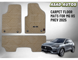 Carpet Floor Mats for MG HS PHEV 2025 – Premium Fit & Elegant Interior Protection