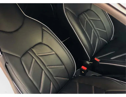 Customized design seat covers for Suzuki Cultus new 2017-2026 shape, offering a perfect fit and stylish protection for your car interior.