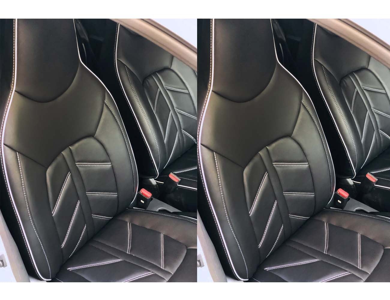Customized design seat covers for Suzuki Cultus new shape, offering a perfect fit and stylish protection for your car interior.