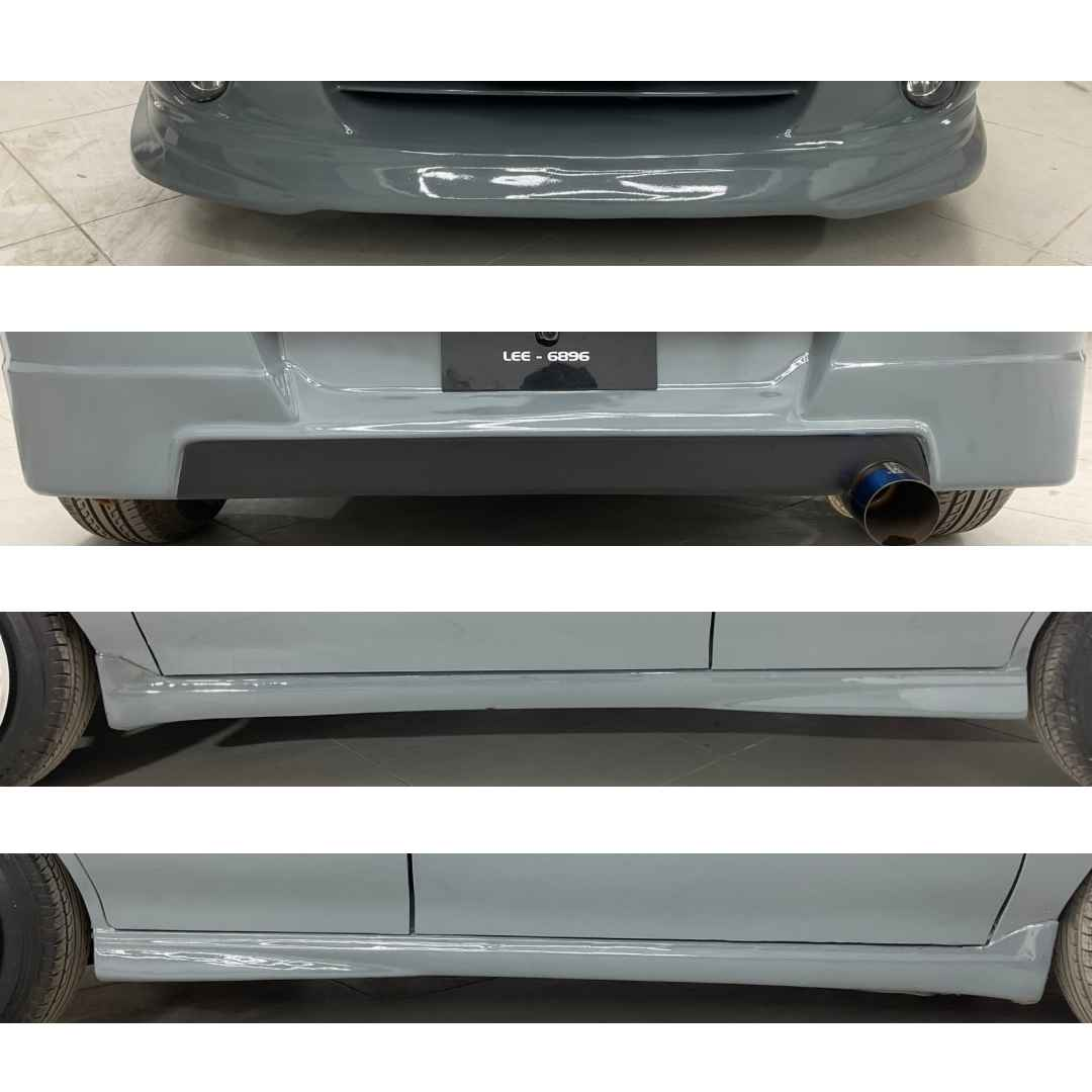 Suzuki Cultus (2000-2017) Nero Style Front & Back + Side Skirts Body Kit (Fiber): Complete Makeover