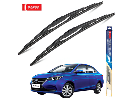 DENSO Standard Wiper Blades installed on Changan Alsvin for enhanced visibility and performance