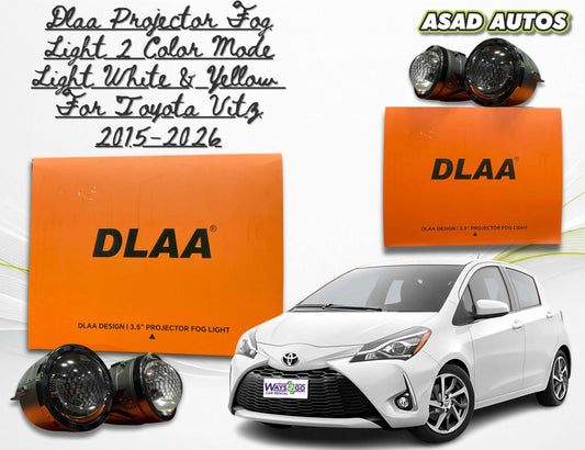 DLAA Fog Light Projector for Toyota Vitz 2010–2026