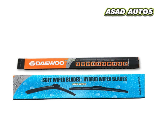 Daewoo Soft and Hybrid Wiper Blades for Nissan Moco – All-Weather Performance