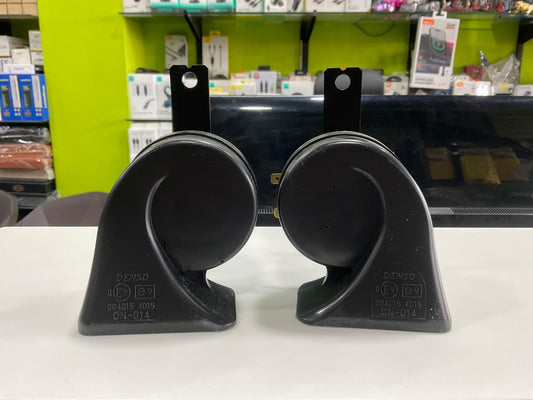 "Denso Electric Car Horn Power Tone – Loud 12V Horn for Cars & Motorcycles"