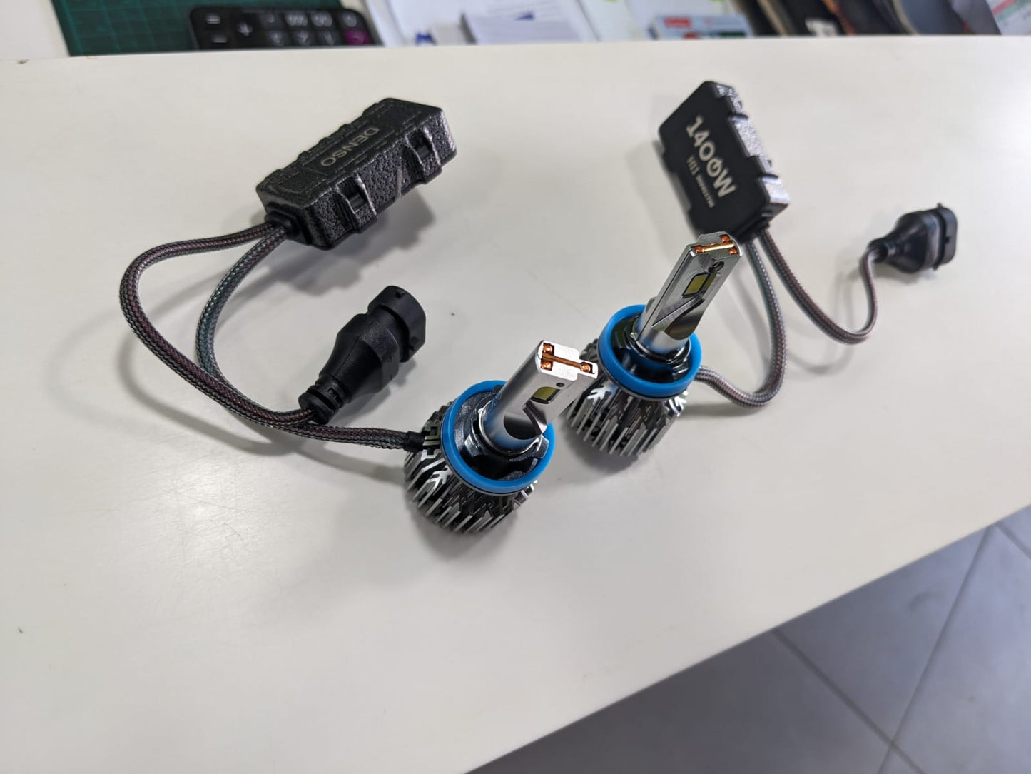 Denso LED Headlights with 300 watts output for ultra-bright, energy-efficient, and durable car lighting solutions.