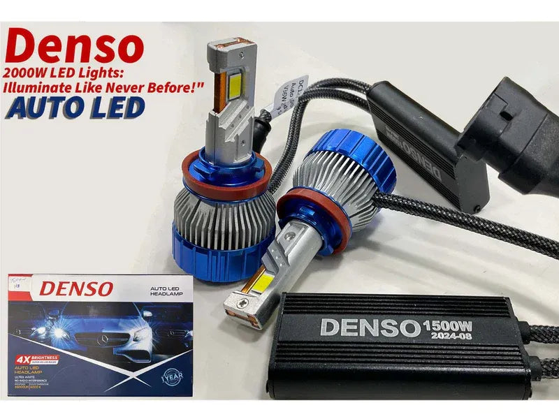 Denso 3000W LED Lights featuring extreme brightness, energy efficiency, and durable performance for vehicles and off-road adventures.