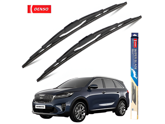 Denso Premium Wiper Blades for Kia Sorento – High-quality, streak-free performance for all-weather driving