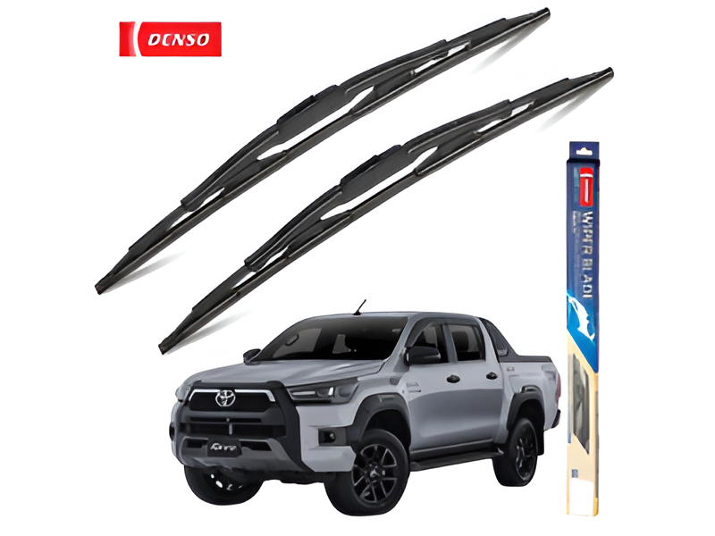 Denso Standard Type Wiper Blades for Toyota Hilux Rocco – Durable and streak-free performance for reliable visibility