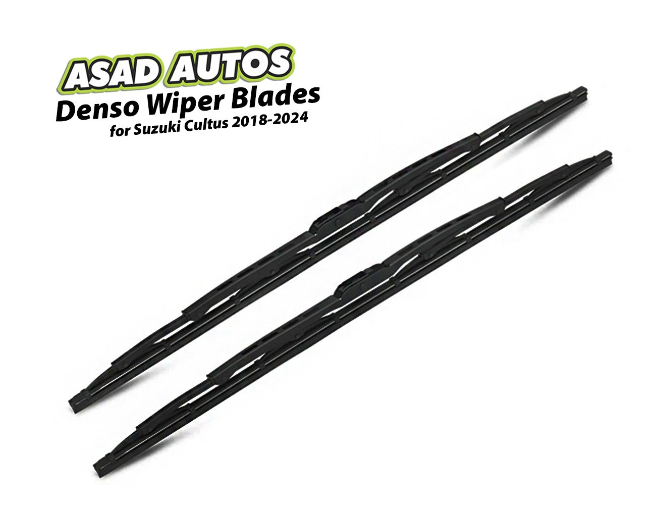 Denso Wiper Blades for Suzuki Cultus 2018–2024 – Premium Streak-Free Windshield Wipers