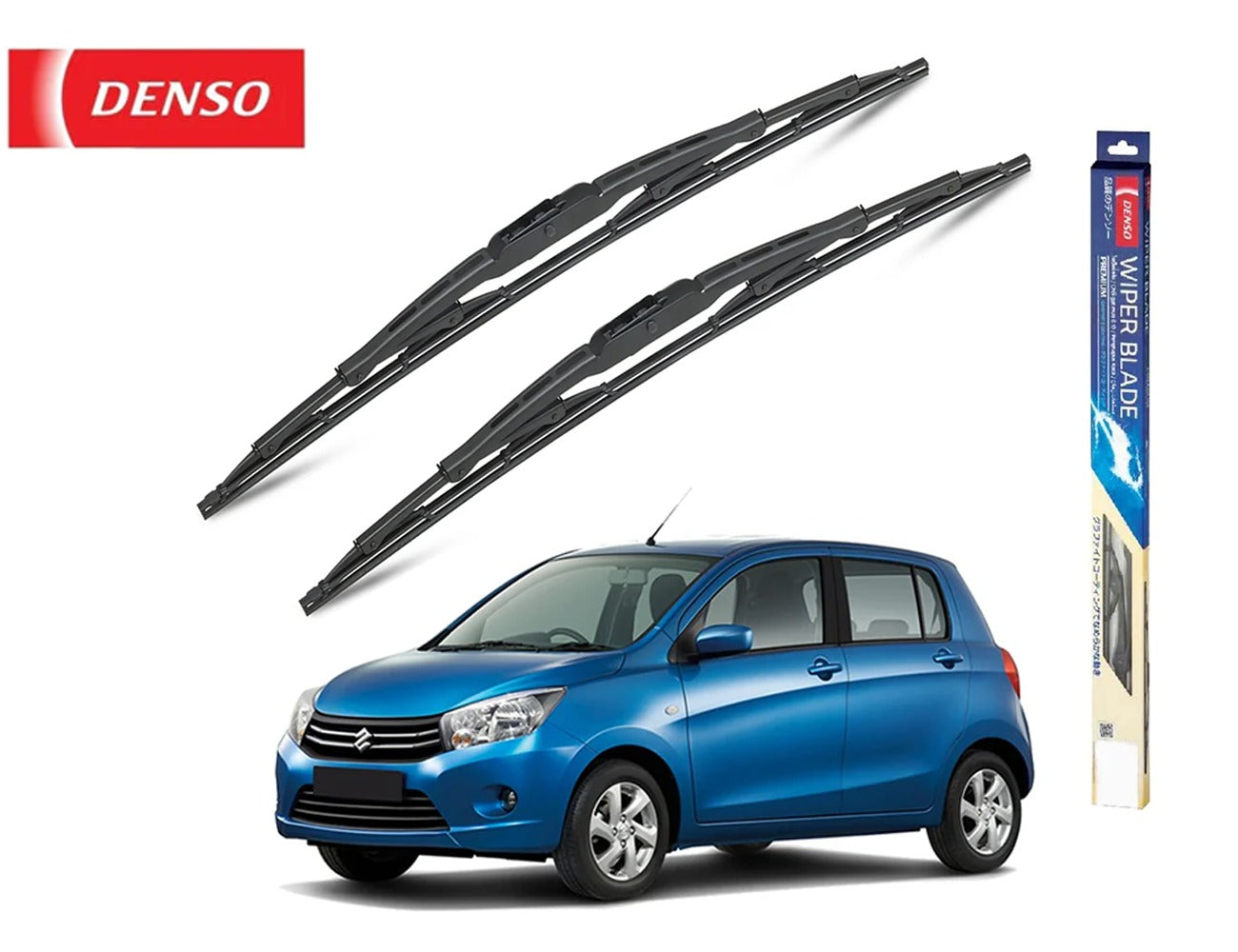 Denso Wiper Blades for Suzuki Cultus 2018–2024 – Premium Streak-Free Windshield Wipers