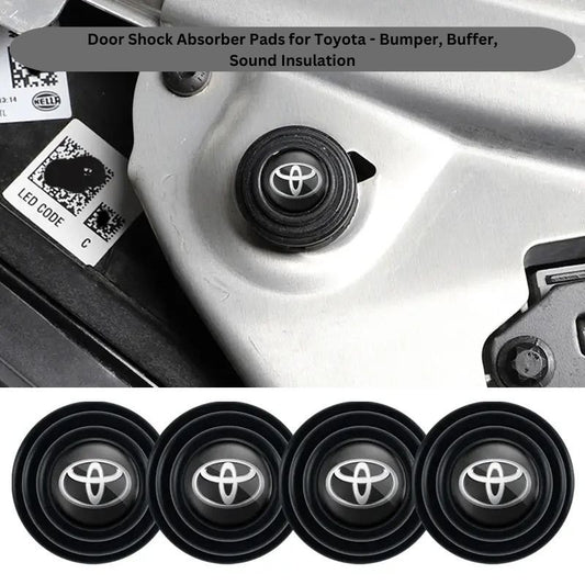 10 Pcs Door Shock Absorber Pads for Toyota - Bumper, Buffer, Sound Insulation