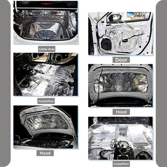 54x39 Inch Car Heat & Noise Insulation Mat – Sound Deadener