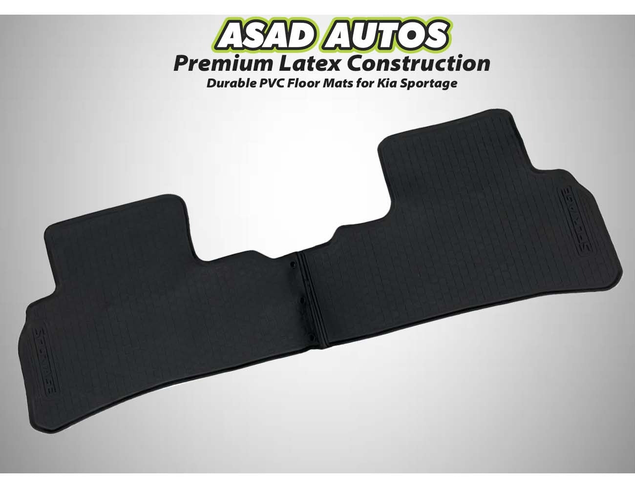 Durable Latex PVC Car Floor Mats for Kia Sportage β Waterproof & Stylish