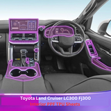 Durable TPU Interior PPF for Toyota Land Cruiser LC300 Fj300 2023-2024 - Protection Against Scratches and Wear