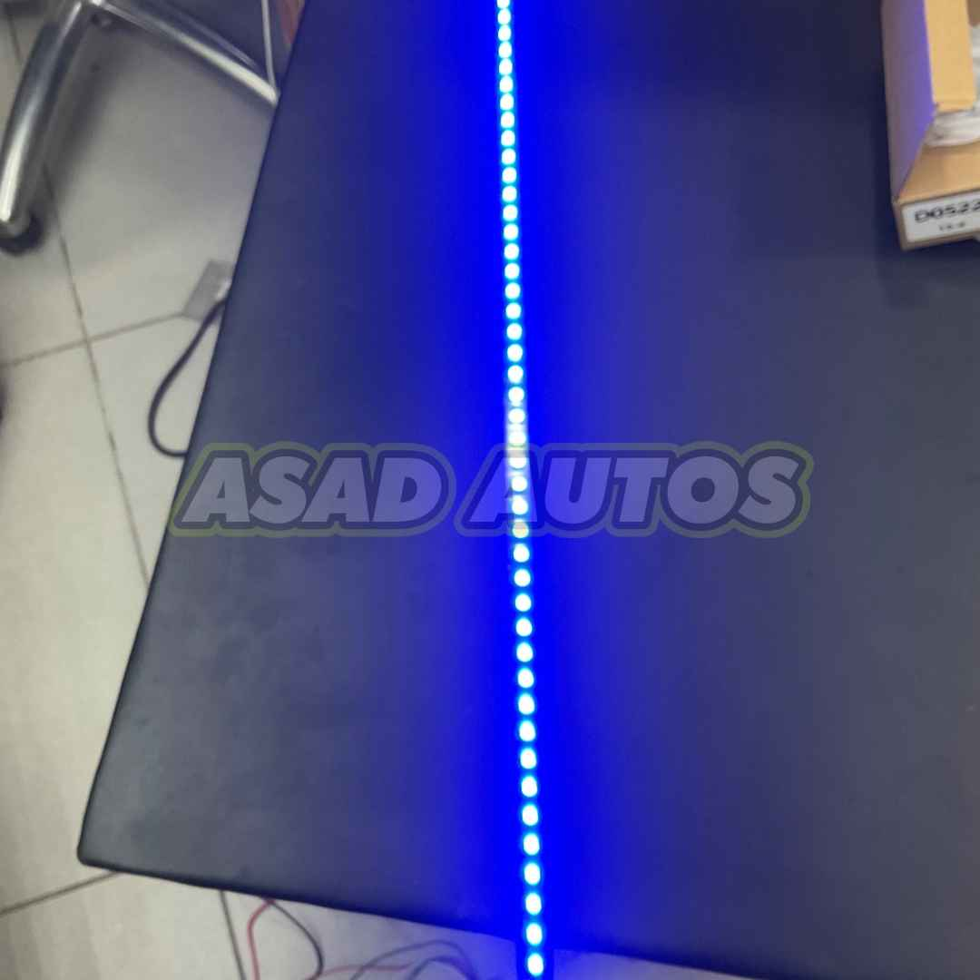 RGB LED Knight Rider Scanner Light Strip 22'' 48-SMD Multicolored LED Flash Strobe Grille Light Car Truck Interior Exterior Lighting