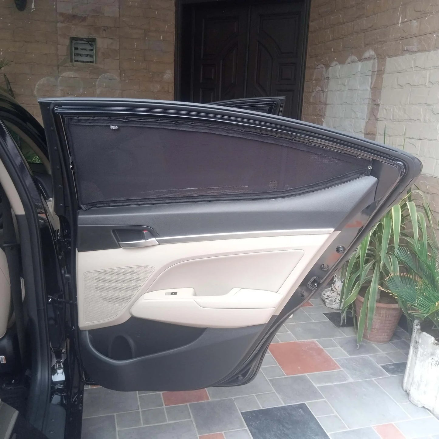 Awra Window Curtains Sun Shades (Car Pardy) for Hyundai Elantra 2017 - 2024 6th gen