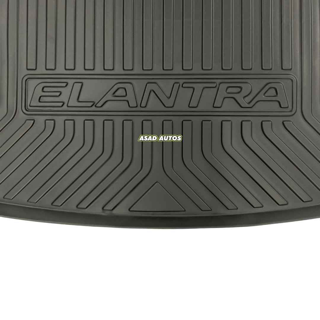 Premium Trunk Mat for Hyundai Elantra 2024-2025: Durable Protection and Perfect Fit