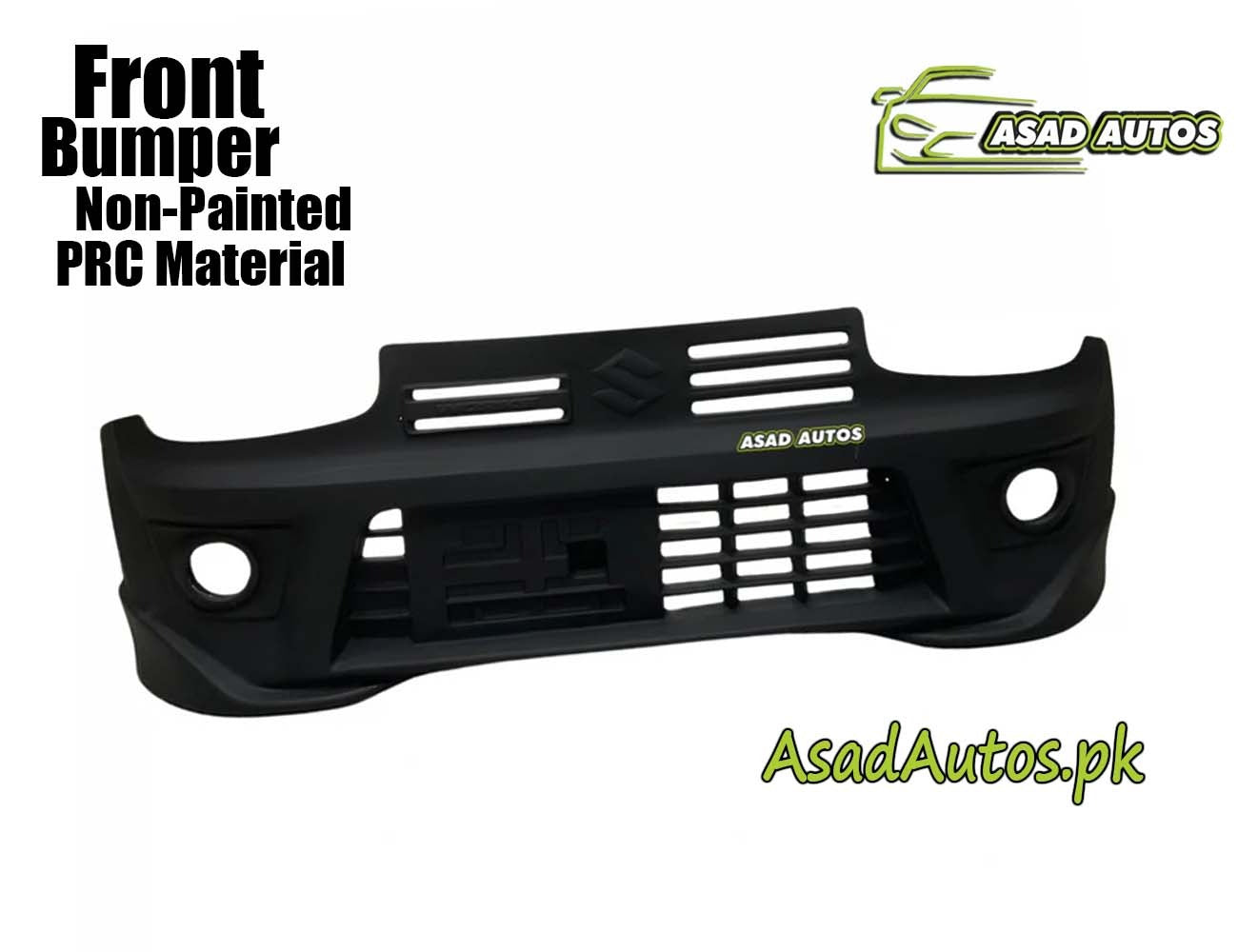 Front Bumper Non-Painted PRC Material for Suzuki Alto (2014-2021) – Durable and Stylish