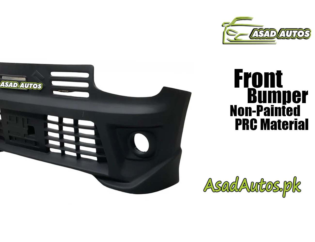 Front Bumper Non-Painted PRC Material for Suzuki Alto (2014-2021) – Durable and Stylish