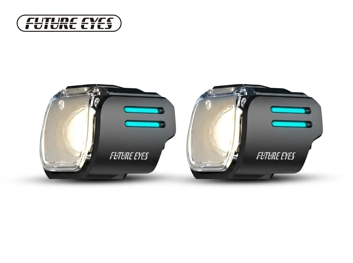 Future Eyes UF1 Viper white white wireless 2.5 inch Bi LED projector lens with blue DRL,