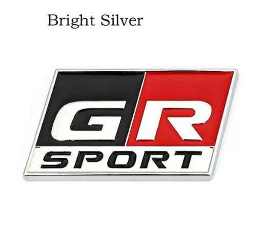 GR Sport Emblem Badge – Premium Gazoo Racing Logo (Universal Fit)
