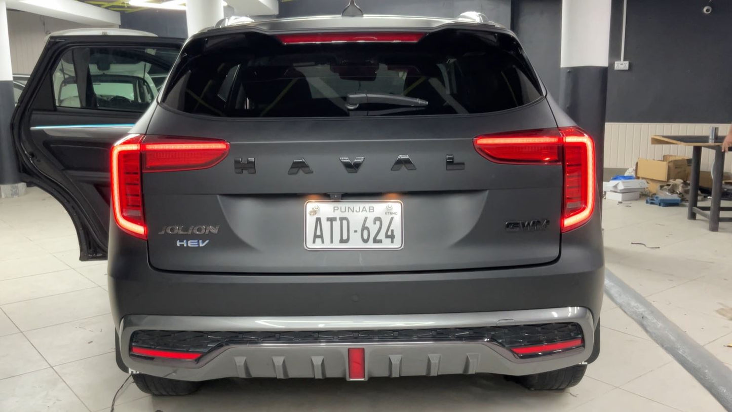 Glossy Black Monograms for Haval H6 - Premium Styling Upgrade for Exterior.