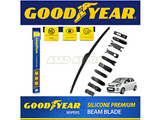 Goodyear Wiper Blades for Kia Picanto - Durable and Streak-Free Windshield Wipers