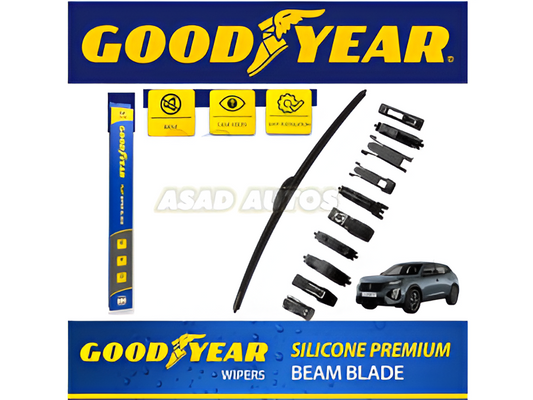 Goodyear Wiper Blades for Peugeot 2008 - Clear Visibility and Long-Lasting Protection