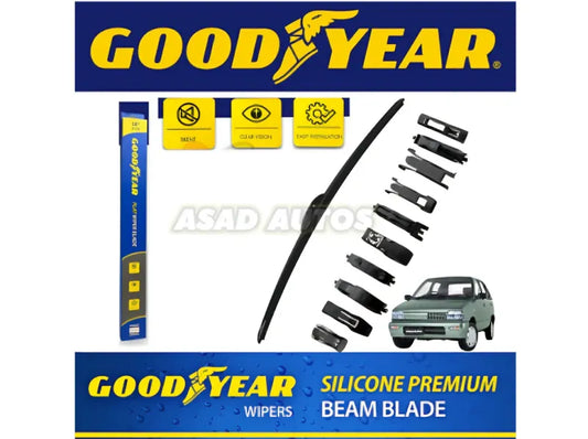 Goodyear Wiper Blades for Suzuki Mehran - Durable and Streak-Free Windshield Wipers
