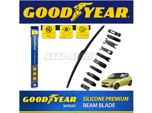 Goodyear Wiper Blades for Suzuki Swift - Streak-Free and Durable Performance