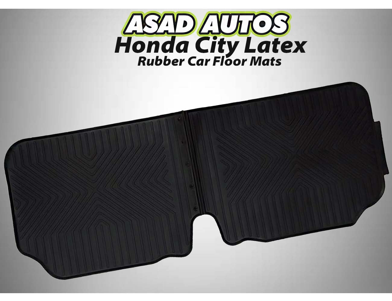 High-Quality Latex Rubber Car Floor Mats for Honda City 2009-2021 β Durable & Waterproof
