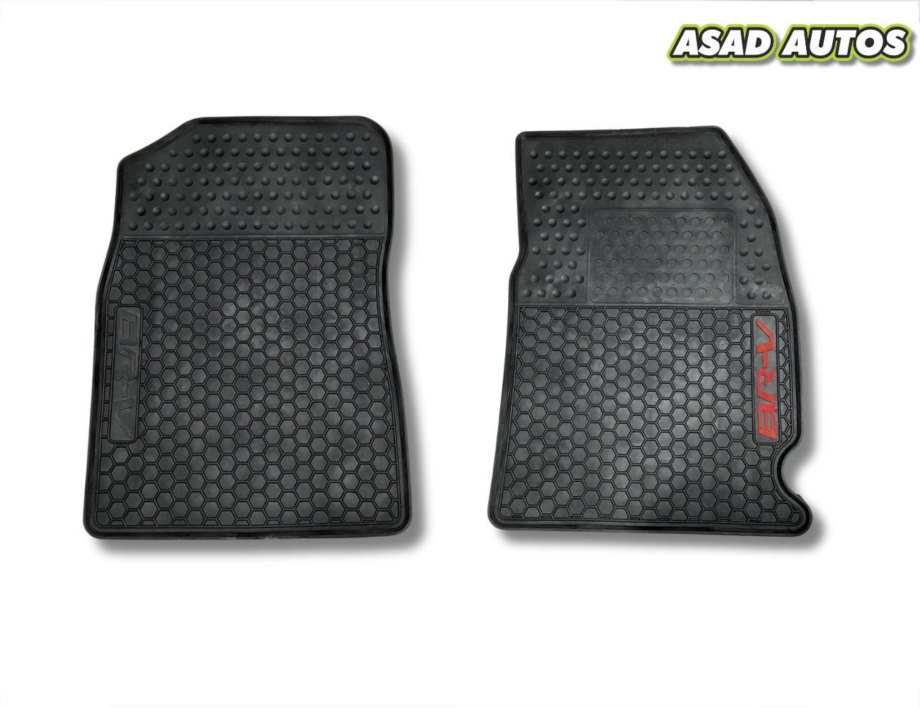Honda BR-V 2022-2025 7 Seater Car Floor Latex Mats Rubber – Premium Waterproof & Custom Fit