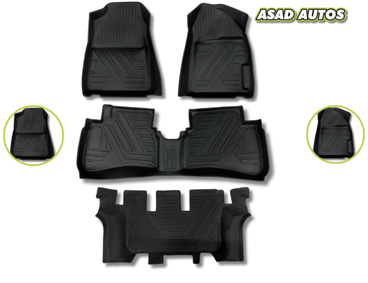 Honda BRV 2022-2025 TPE A+ Quality Car Floor Mats – Waterproof, Durable & Custom Fit