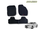 Honda City 2009-2021 Carpet Floor Mats – Black Color | Premium Custom Fit