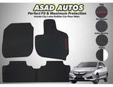 Honda City 2022-2025 latex rubber car floor mats with a custom fit, waterproof material, non-slip surface, and all-weather durability for maximum protection.