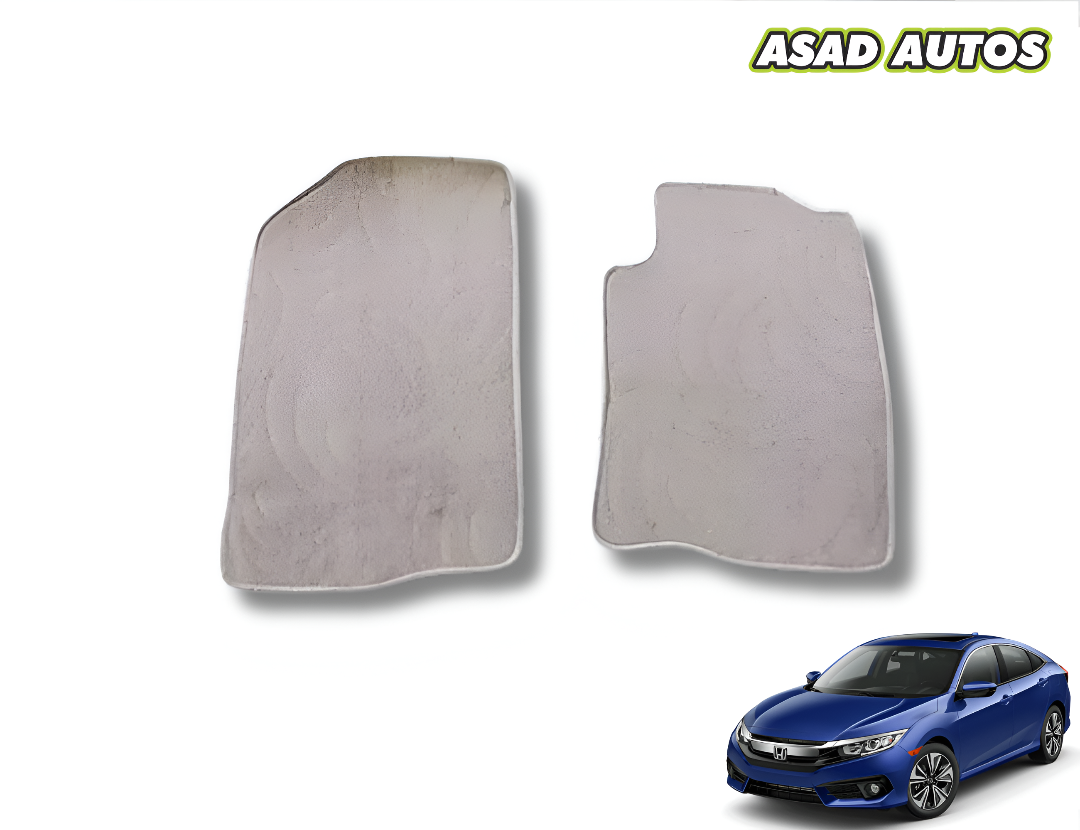Honda Civic 2016-2021 Carpet Floor Mats – Beige Color | Premium Fit