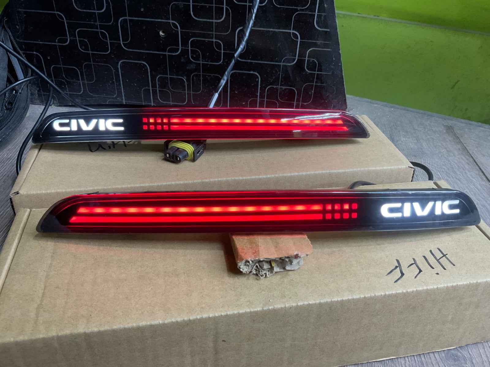 Honda Civic 2022–2025 Back Reflector Lights