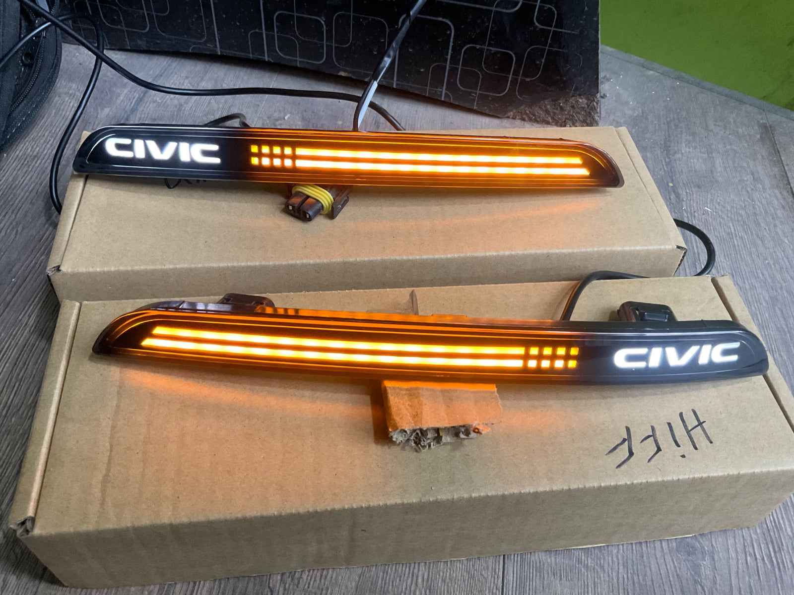 Honda Civic 2022–2025 Back Reflector Lights