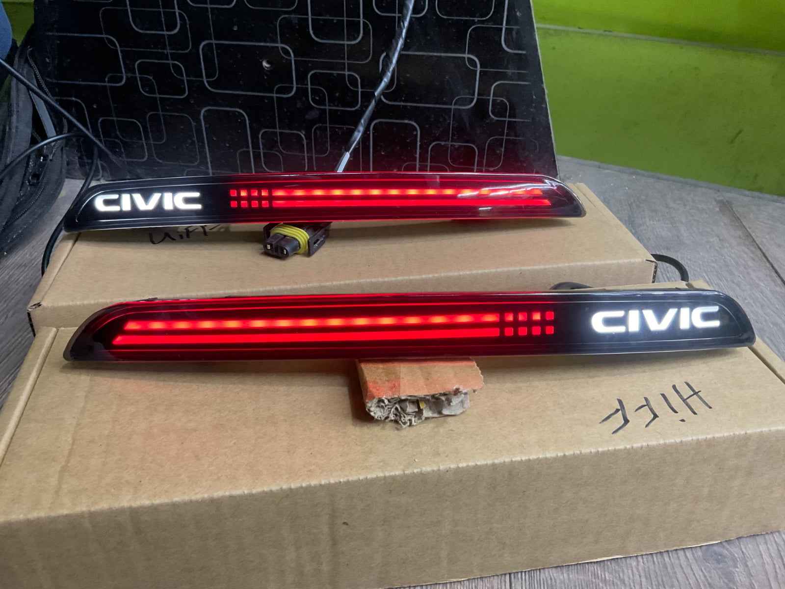 Honda Civic 2022–2025 Back Reflector Lights