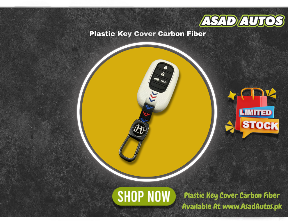 Honda Civic 2022 Carbon Fiber Plastic Key Cover